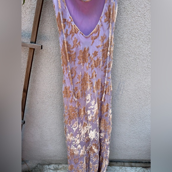 Rat & Boa ‘Athena’ Silk Floral Maxi Dress Purple - Picture 14 of 15